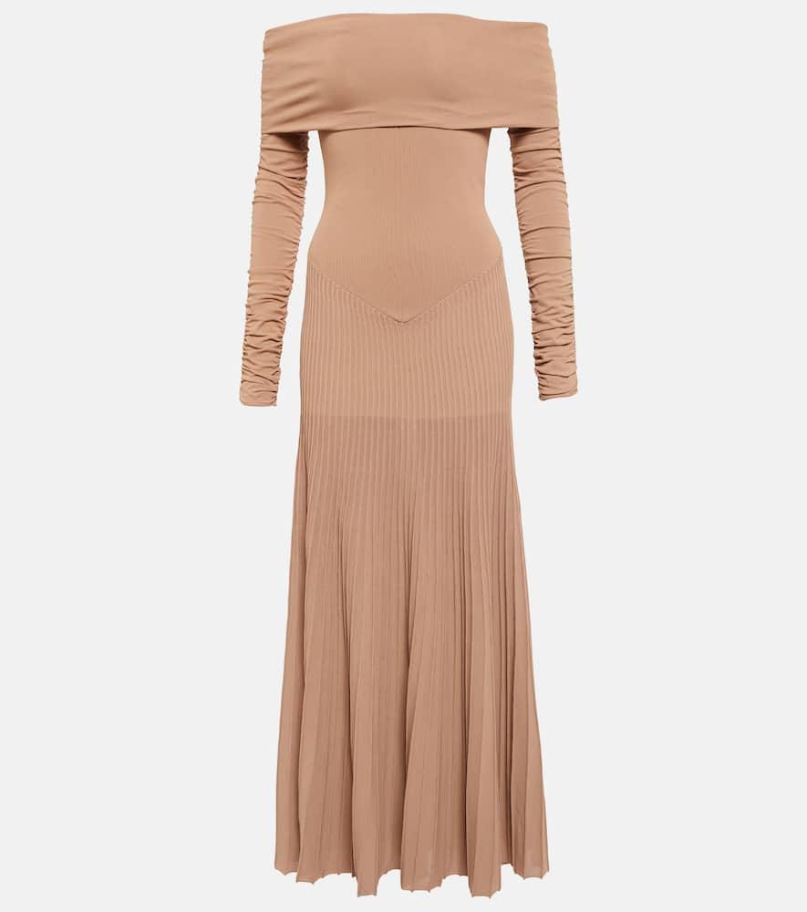 Rebecca off-shoulder maxi dress