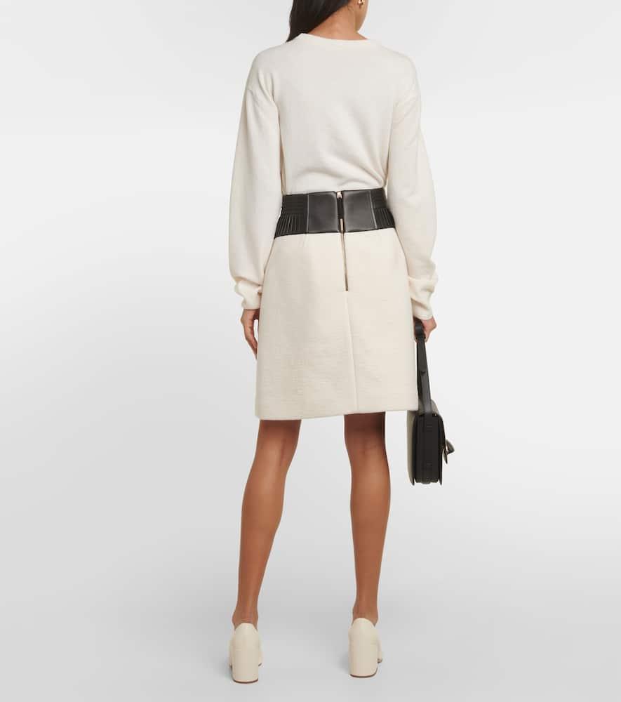 Felix cashmere mini skirt