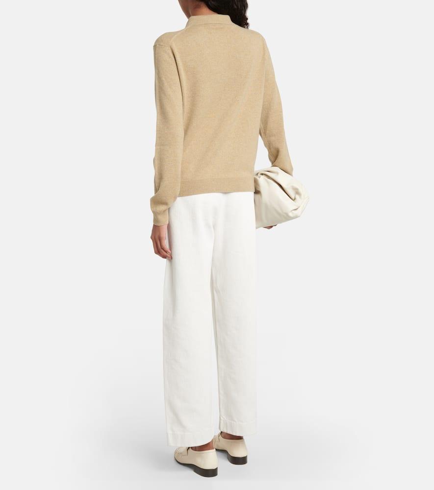 Lago D'Orta cashmere polo sweater