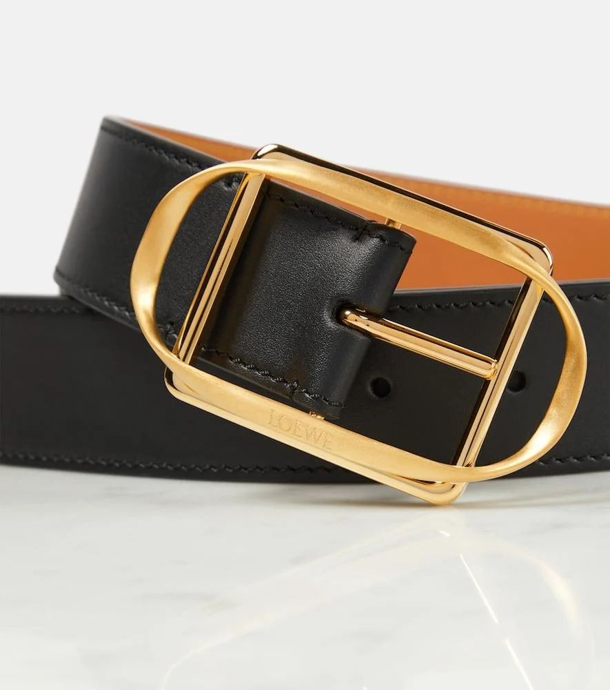 Leather belt