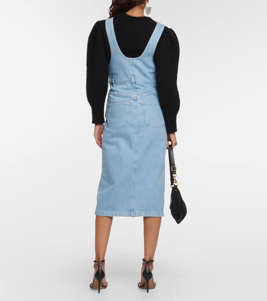 Filipine denim midi dress