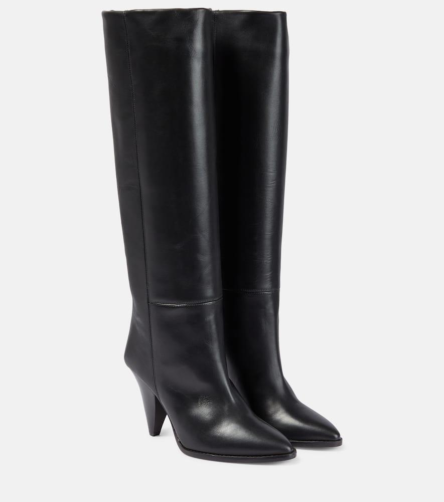 Ririo leather knee-high boots