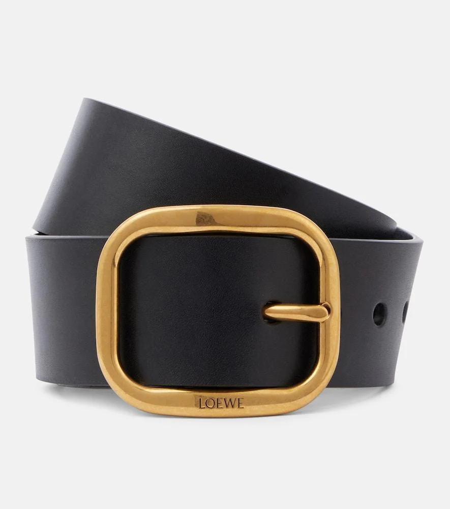 Leather belt