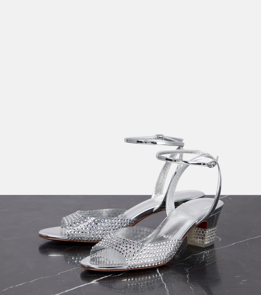 Cassandrissima embellished PVC sandals