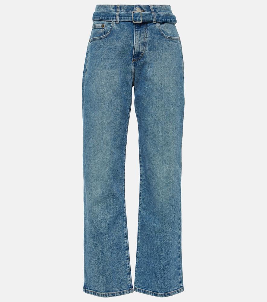 Ellsworth mid-rise straight jeans