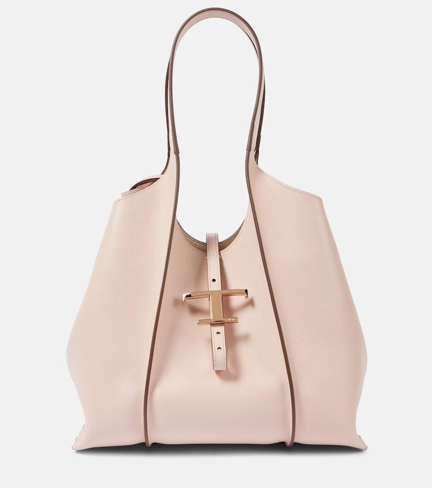 T Timeless Small leather shopper