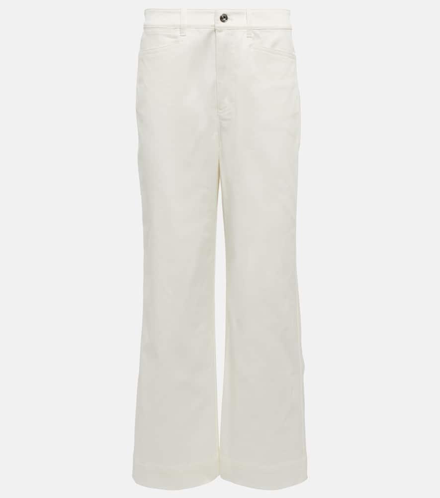 White Label high-rise wide-leg jeans