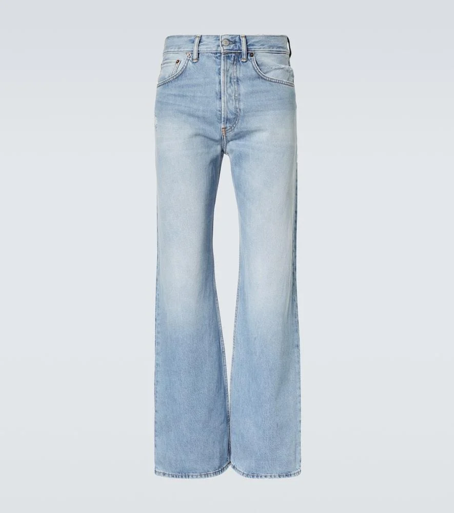 2021M mid-rise wide-leg jeans