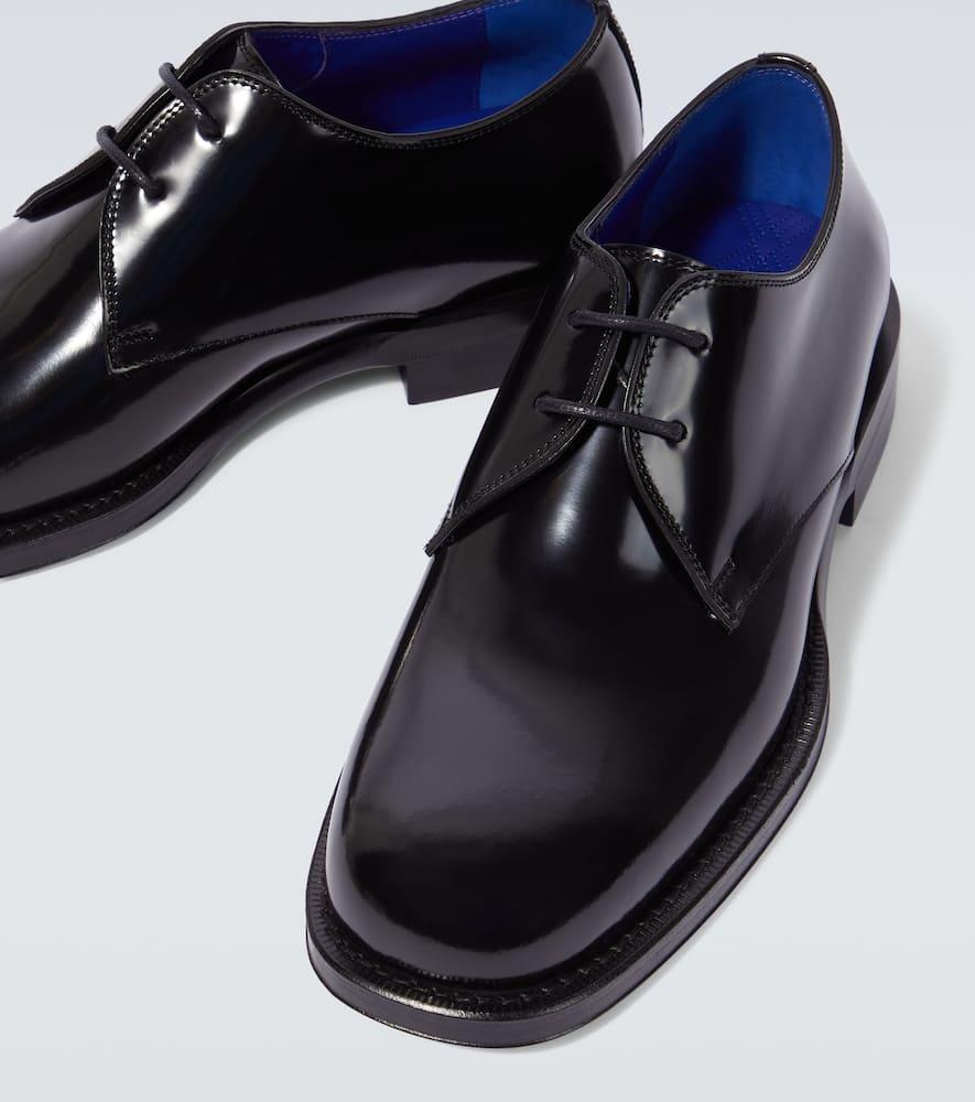 Leather Derby shoes