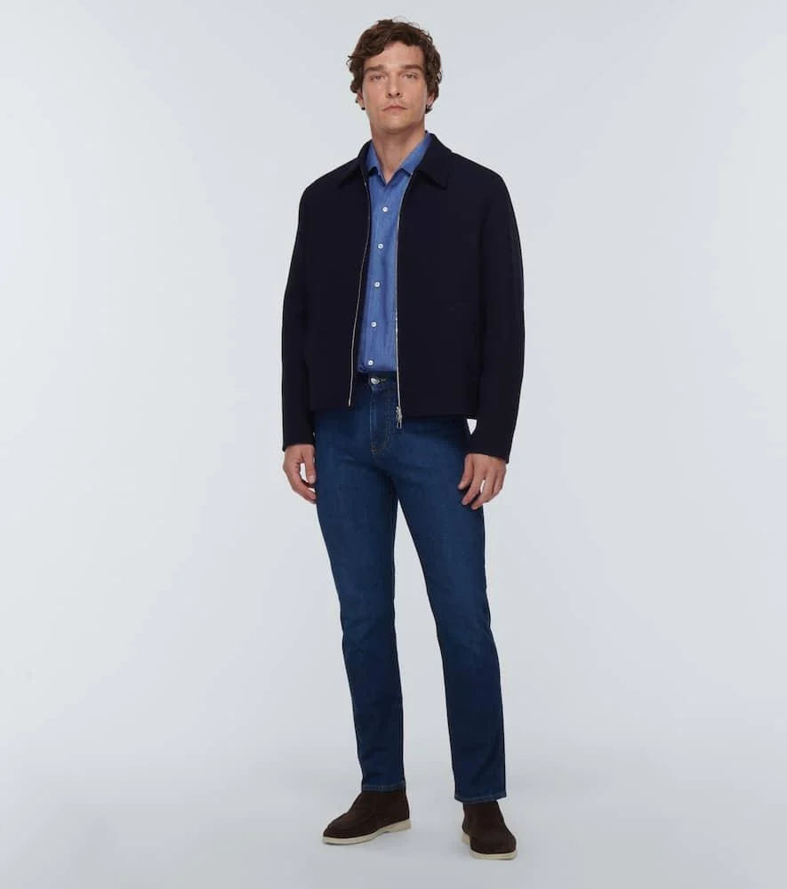 Maurin wool blouson jacket