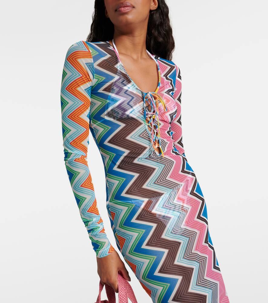 Zig Zag beach cover-up