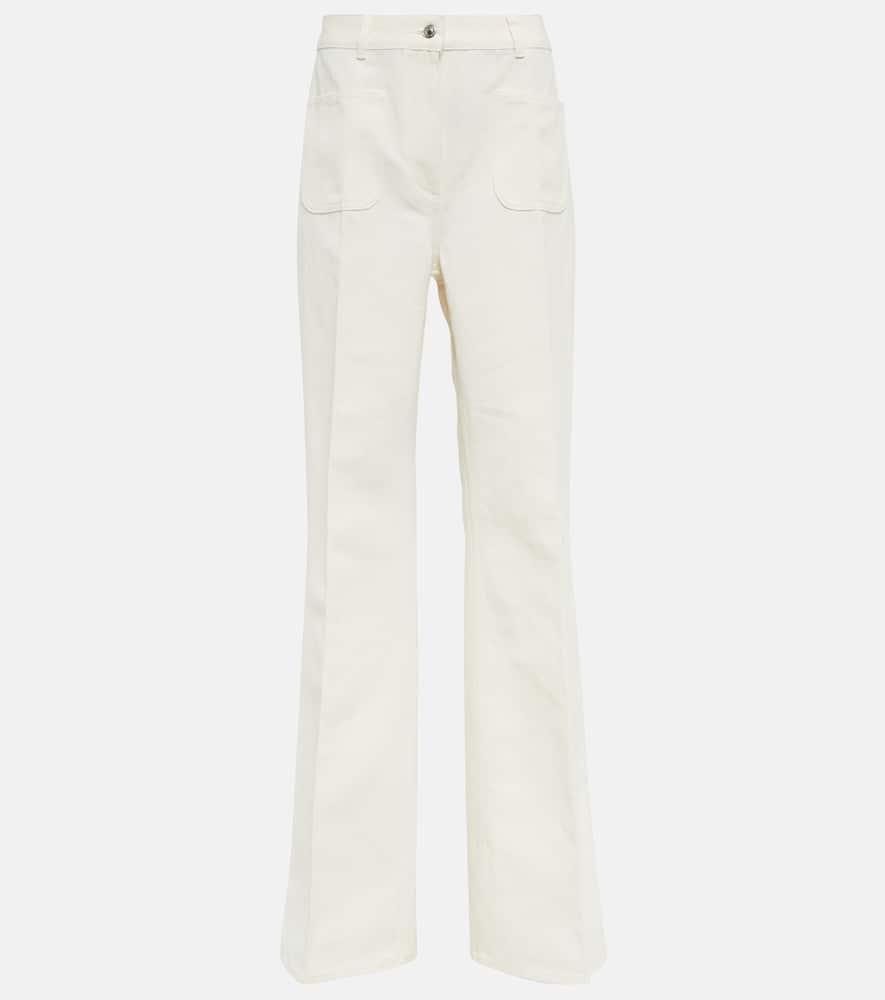 Danbeth straight cotton and linen pants