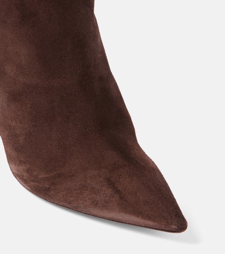 Anja suede over-the-knee boots