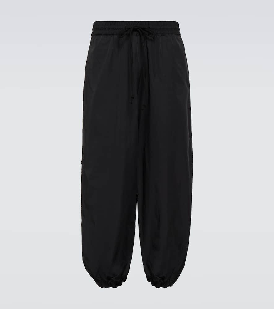 Wide-leg sweatpants