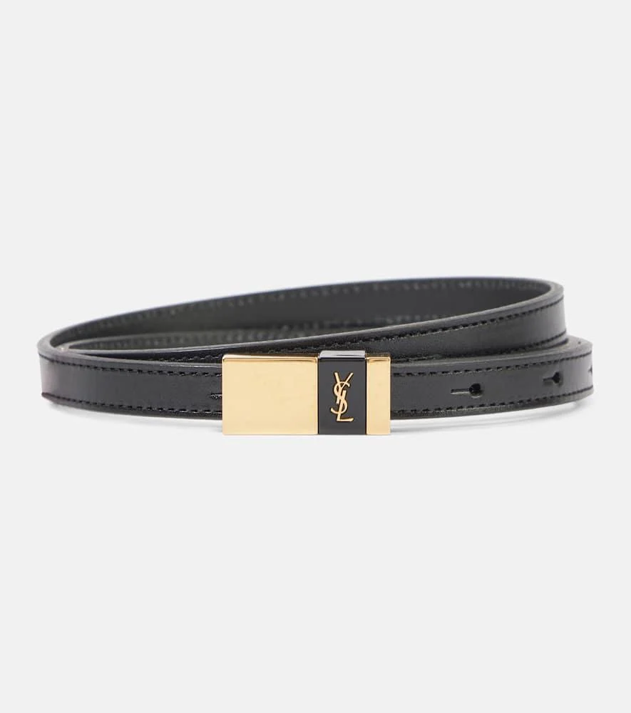 Leather belt