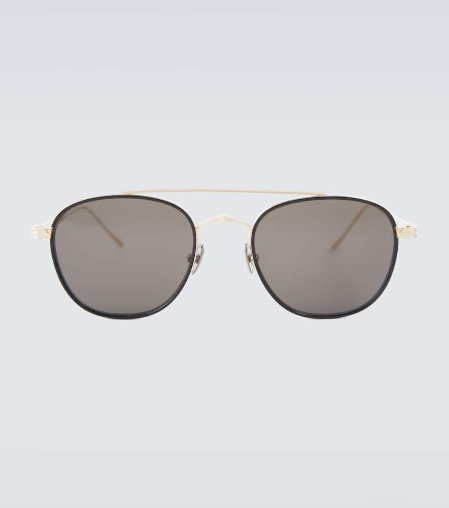 Signature C round sunglasses