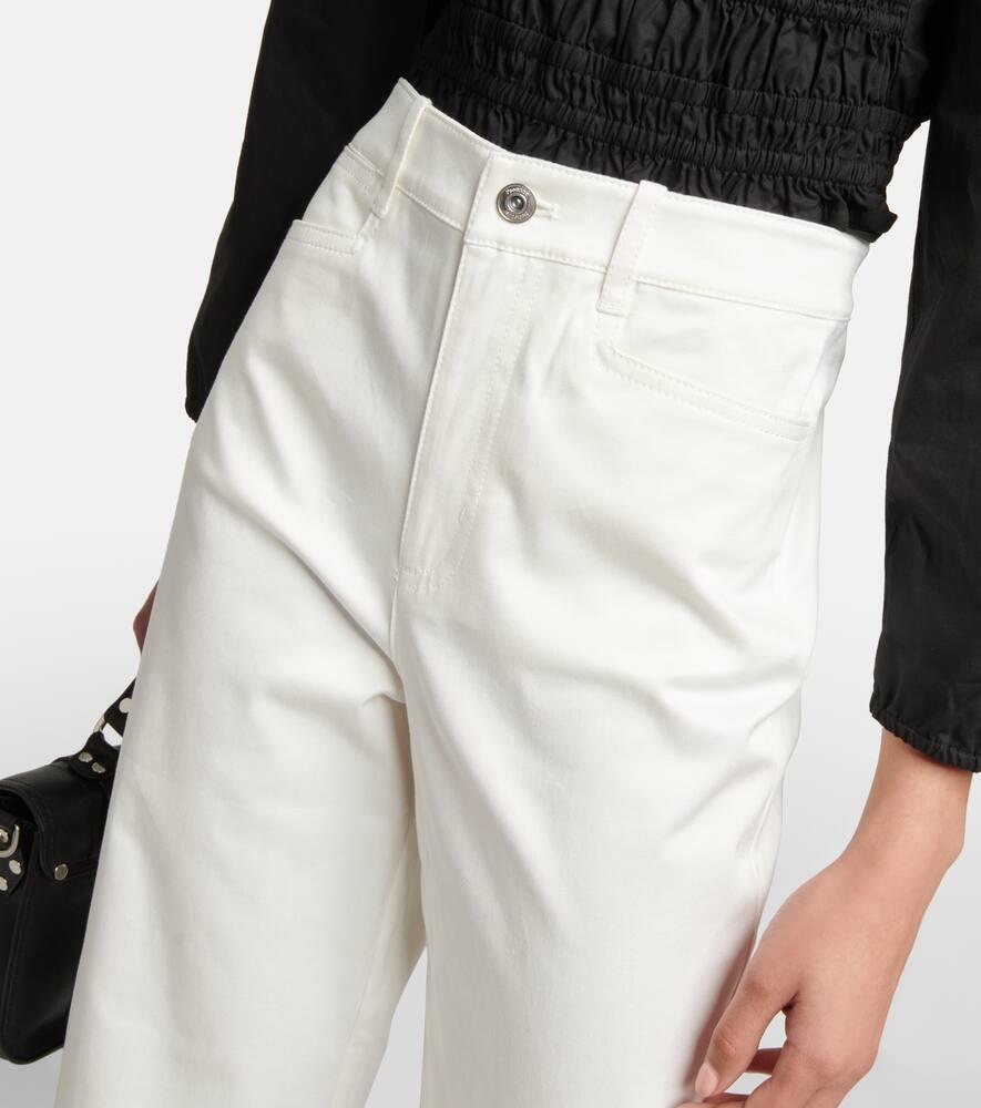 White Label high-rise wide-leg jeans