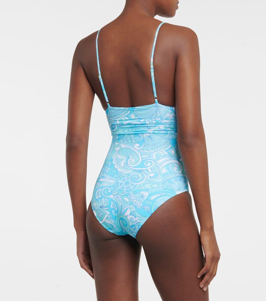 Panarea printed swimsuit