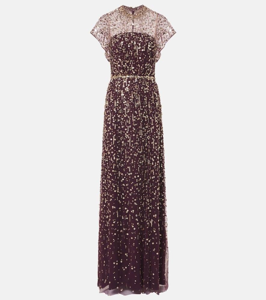 Sequined gown