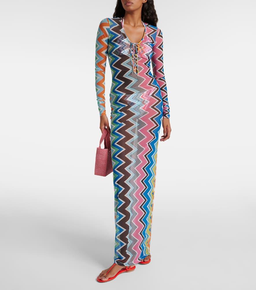 Zig Zag beach cover-up