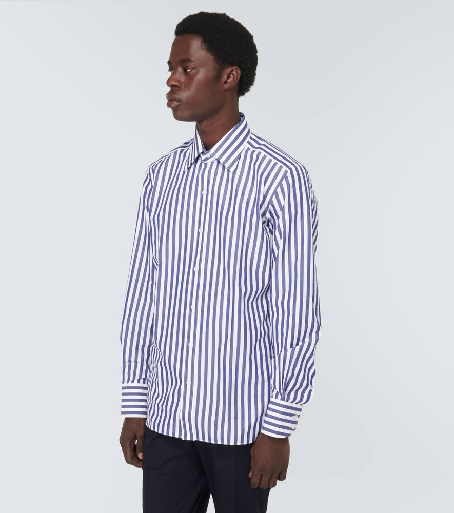 Grand Bangle striped cotton shirt