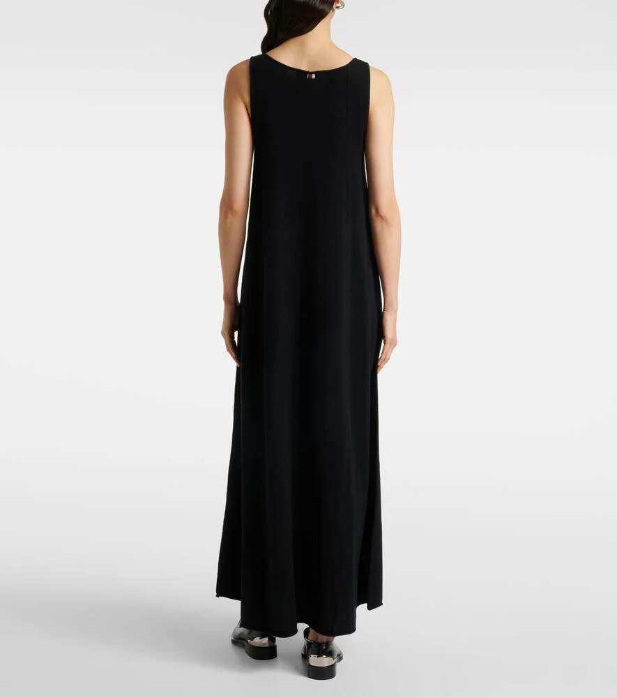 N°386 Elisa Short cashmere maxi dress