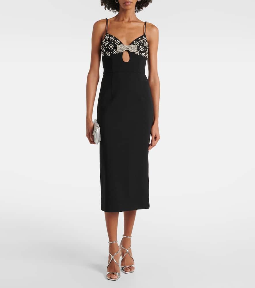 Rina embellished midi dress