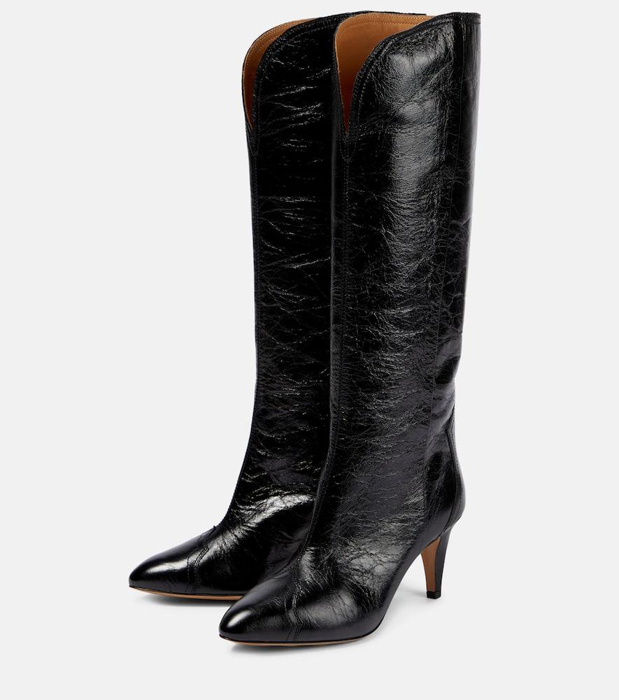 Lestany leather knee-high boots