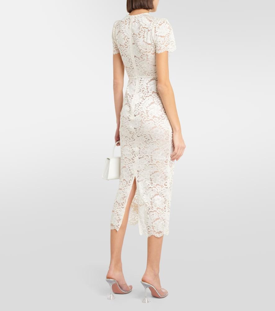 Lace midi dress