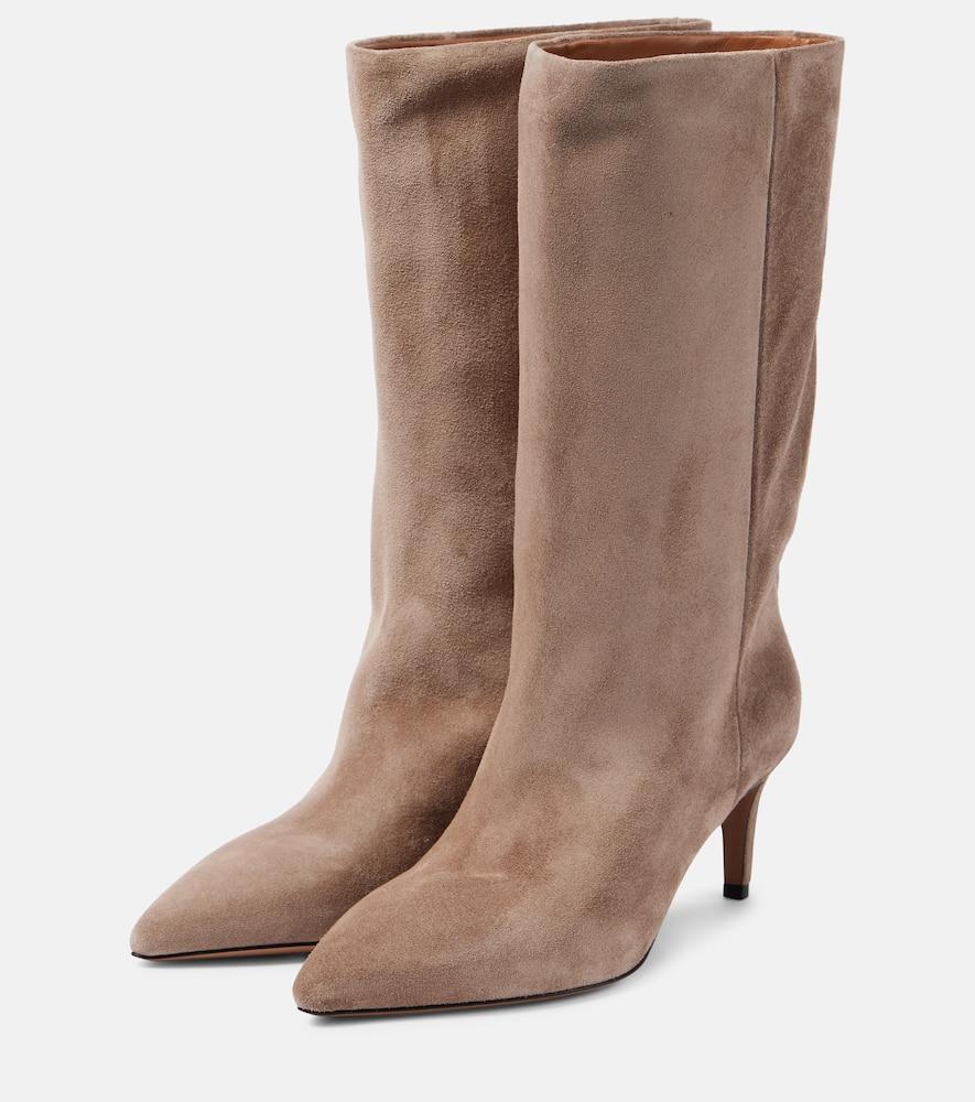 Stiletto 60 suede knee-high boots