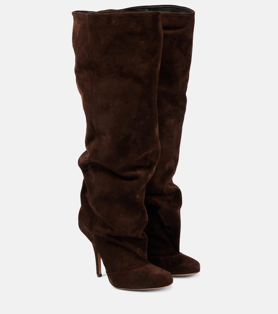 Esther 105 suede knee-high boots