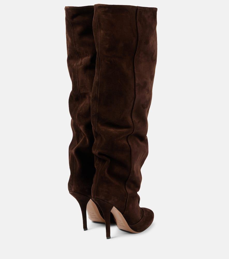 Esther 105 suede knee-high boots