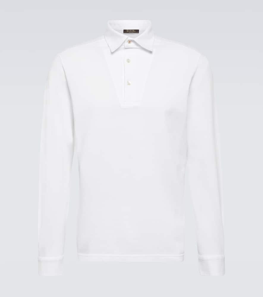 Cotton pique polo shirt