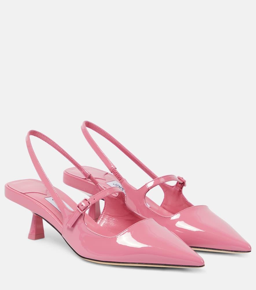 Didi 45 patent leather slingback pumps