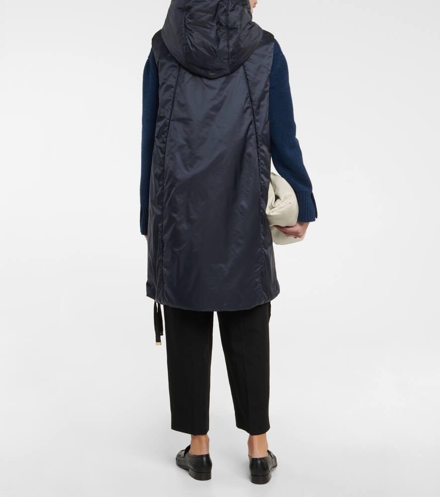 Drawstring padded coat