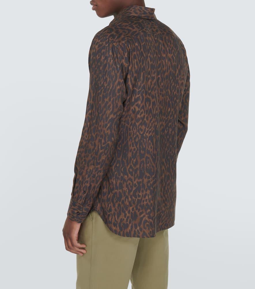 Leopard-print shirt