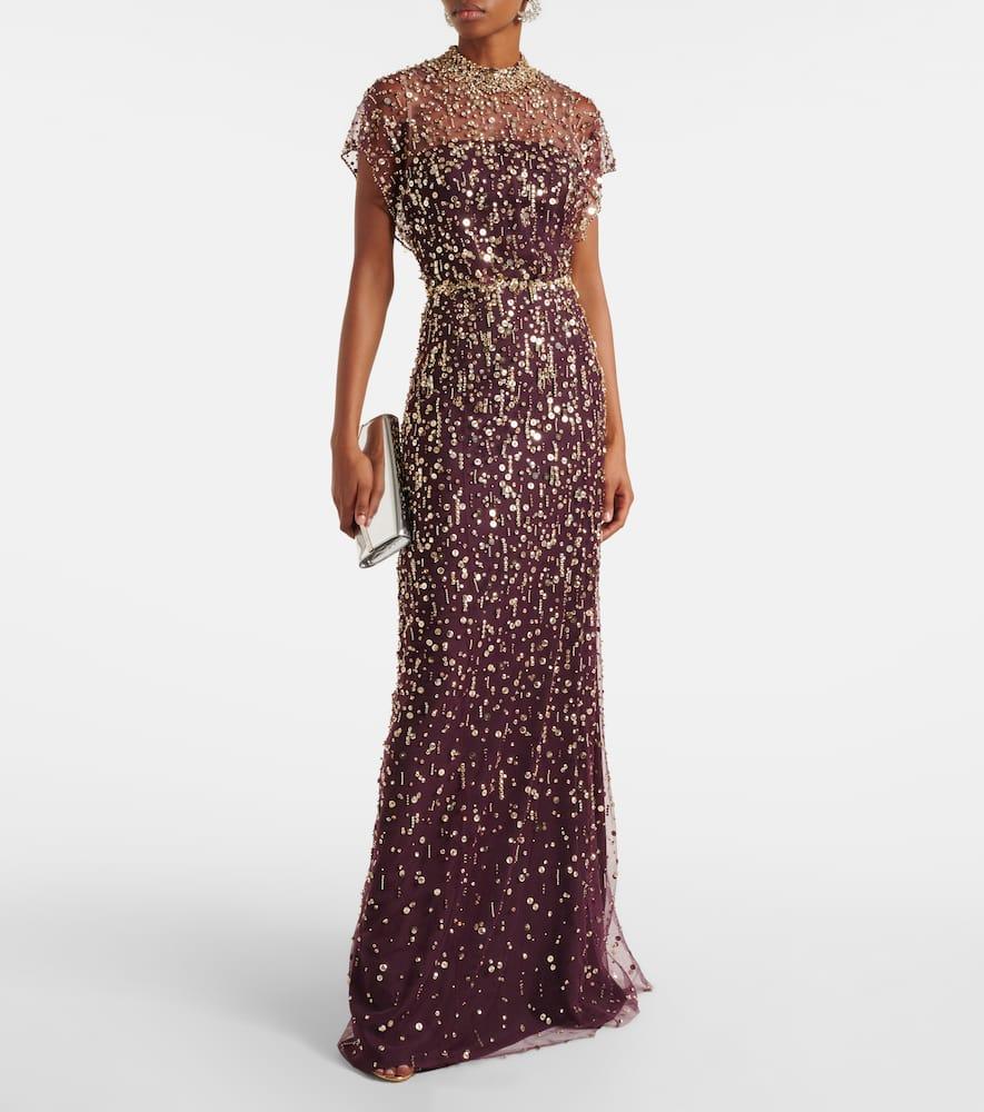 Sequined gown