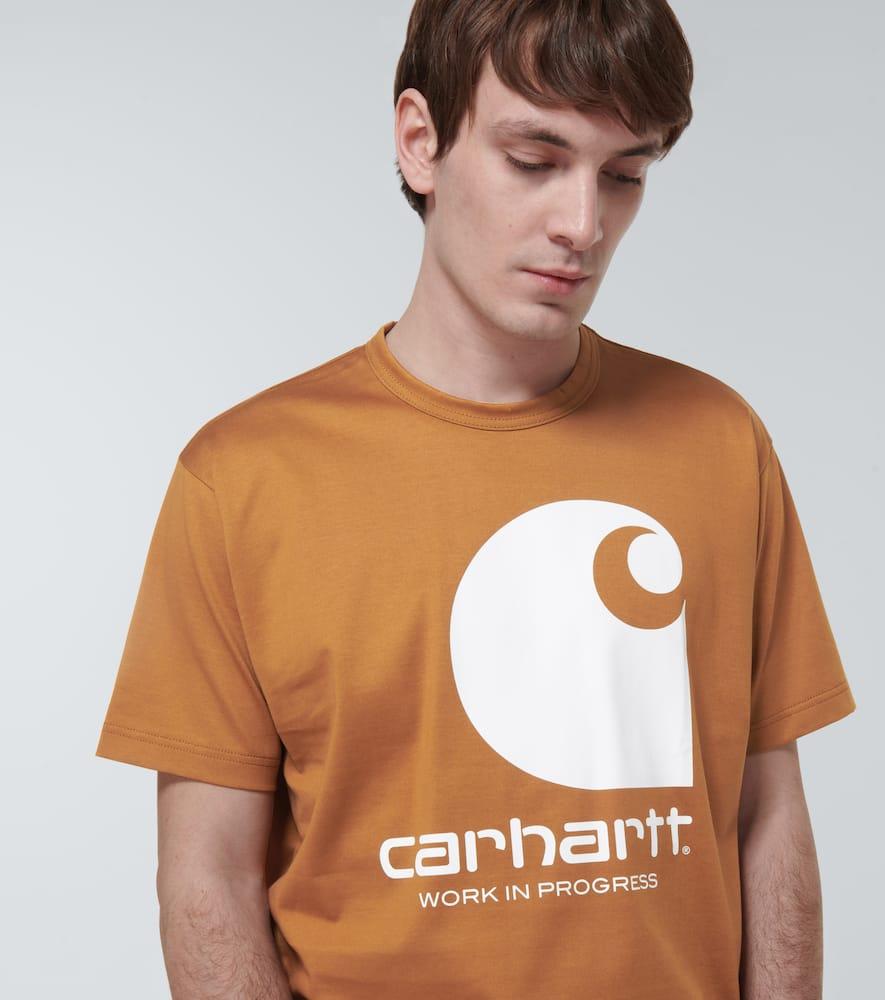 x Carhartt printed cotton jersey T-shirt