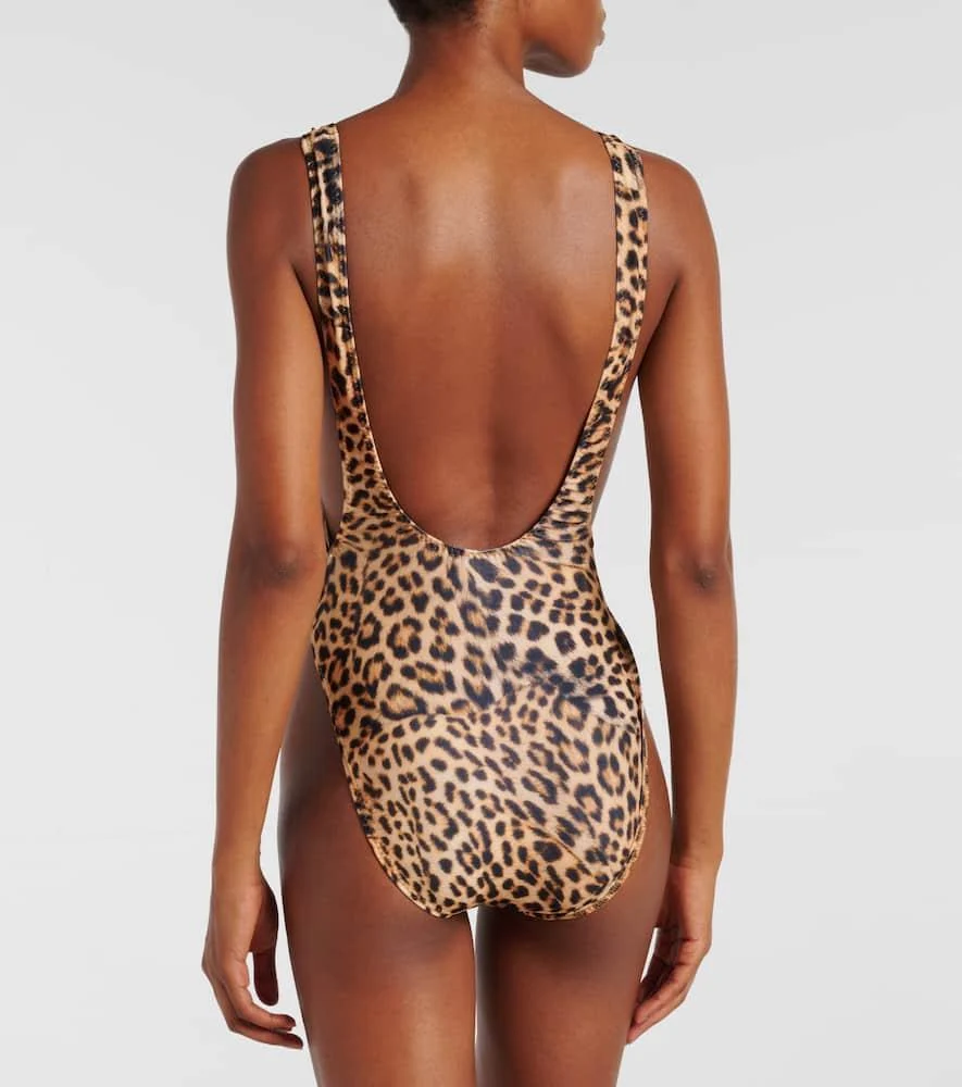 Marissa cheetah-print swimsuit