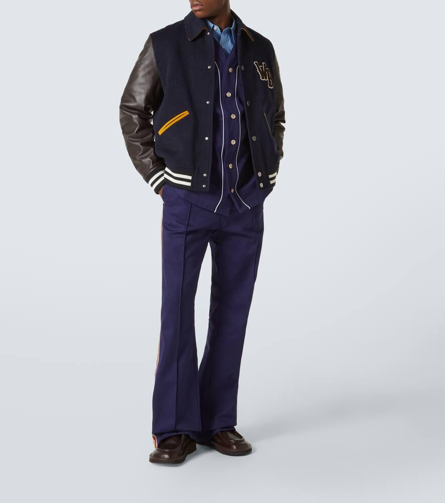 Prince wool-blend varsity jacket