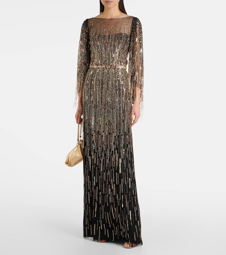 Rhapsody sequined gown 