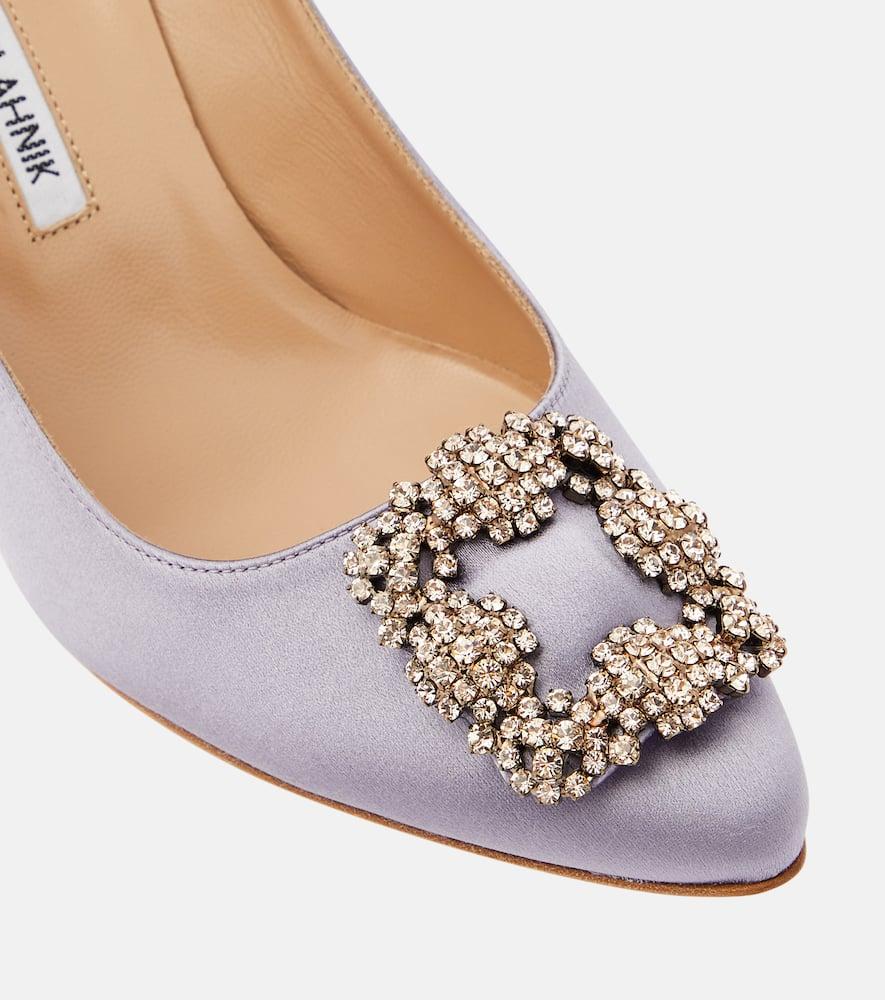 Hangisi 90 embellished satin pumps