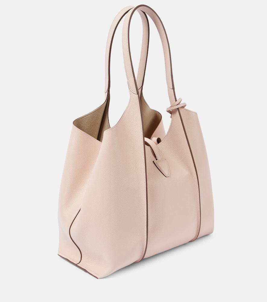 T Timeless Small leather shopper