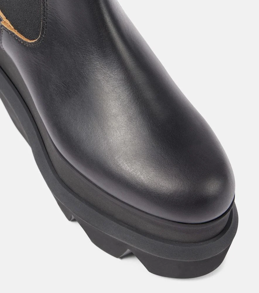 Leather Chelsea boots