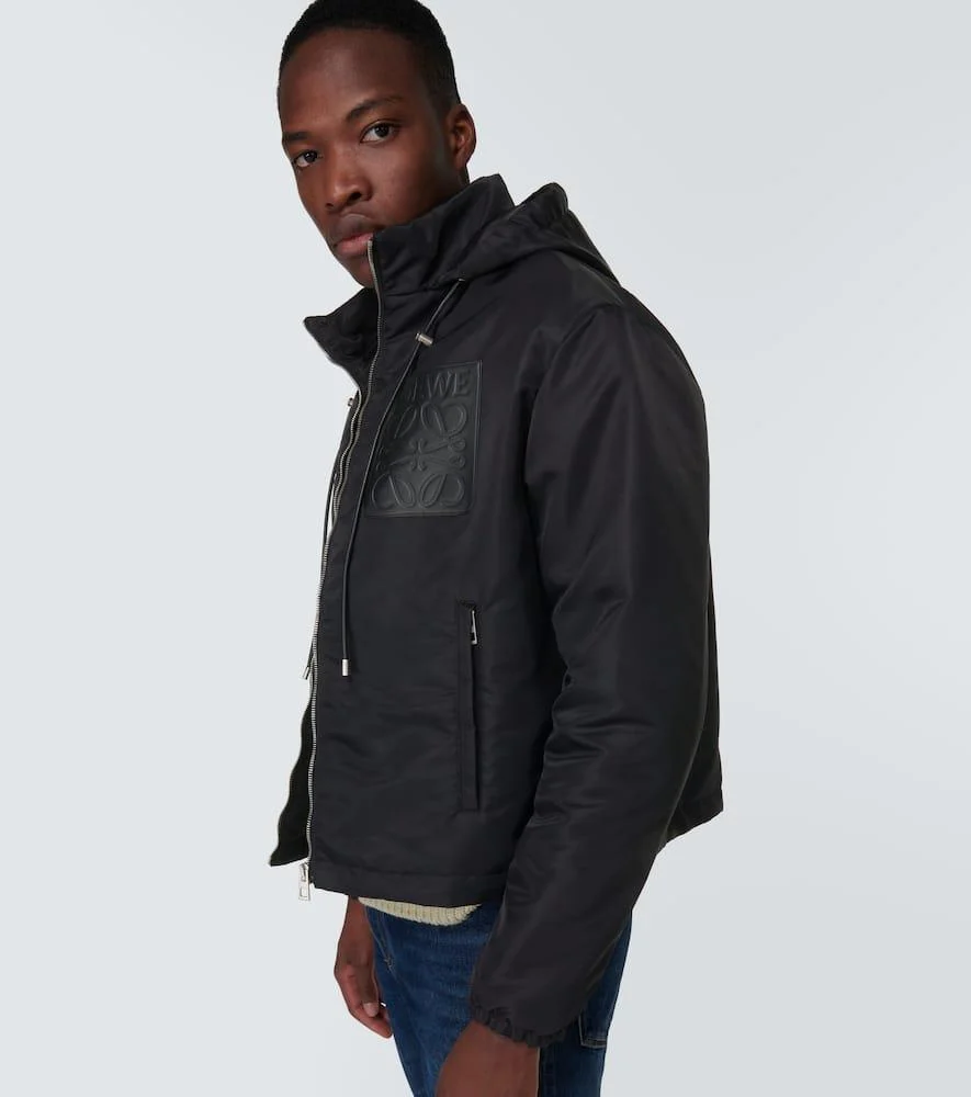 Anagram padded twill jacket