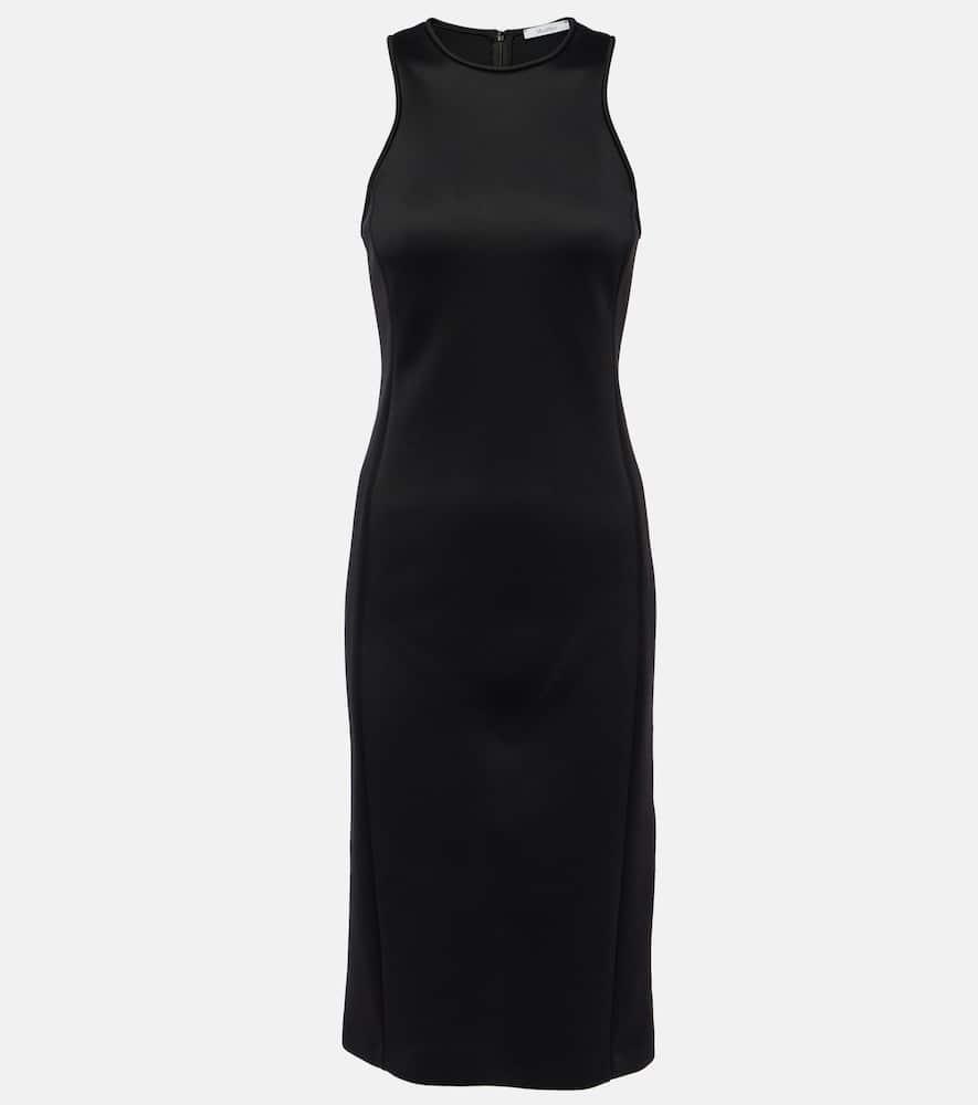 Jersey midi dress