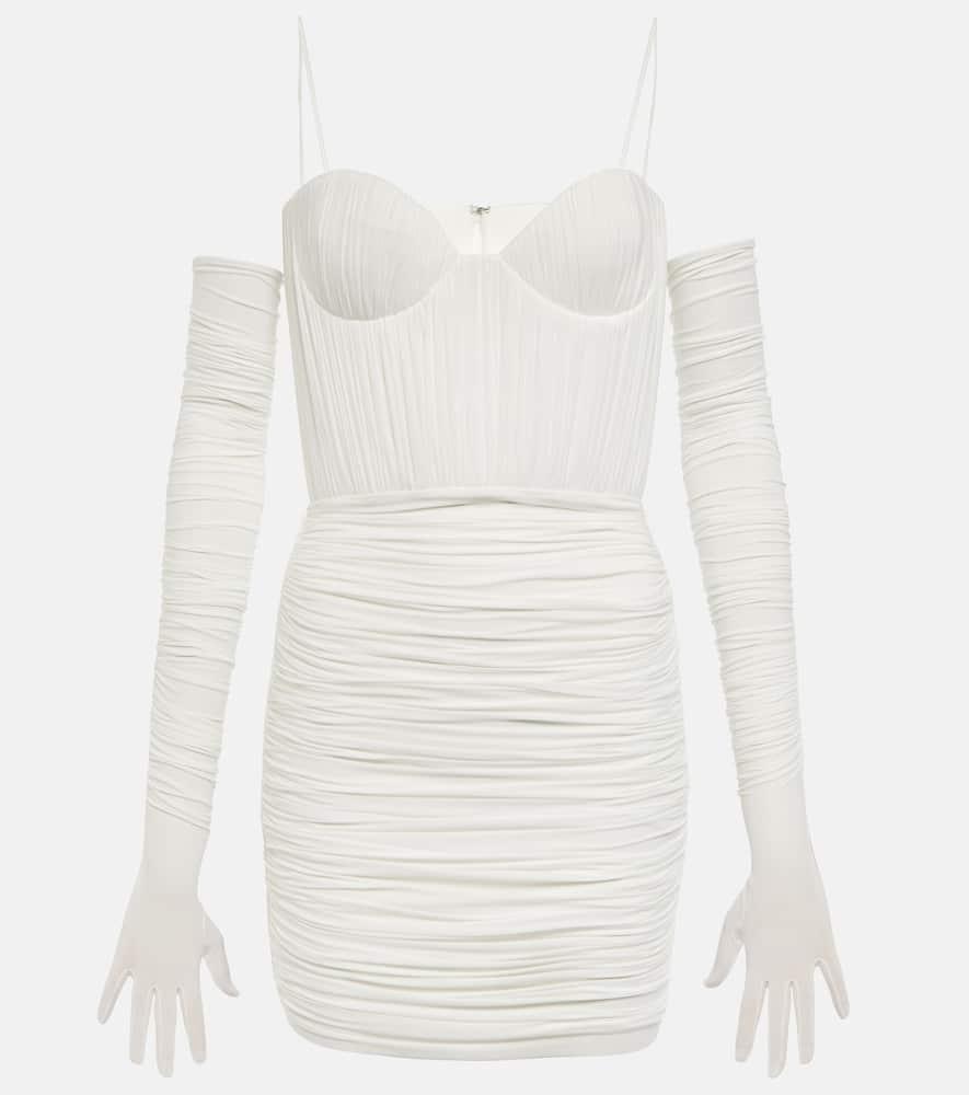 Paige ruched minidress