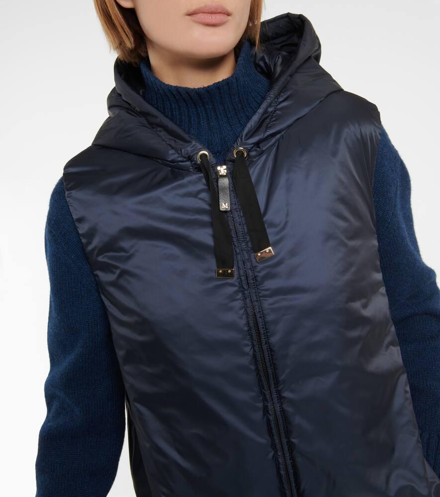 Drawstring padded coat