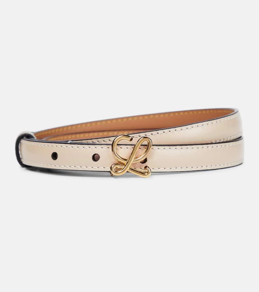 Leather belt