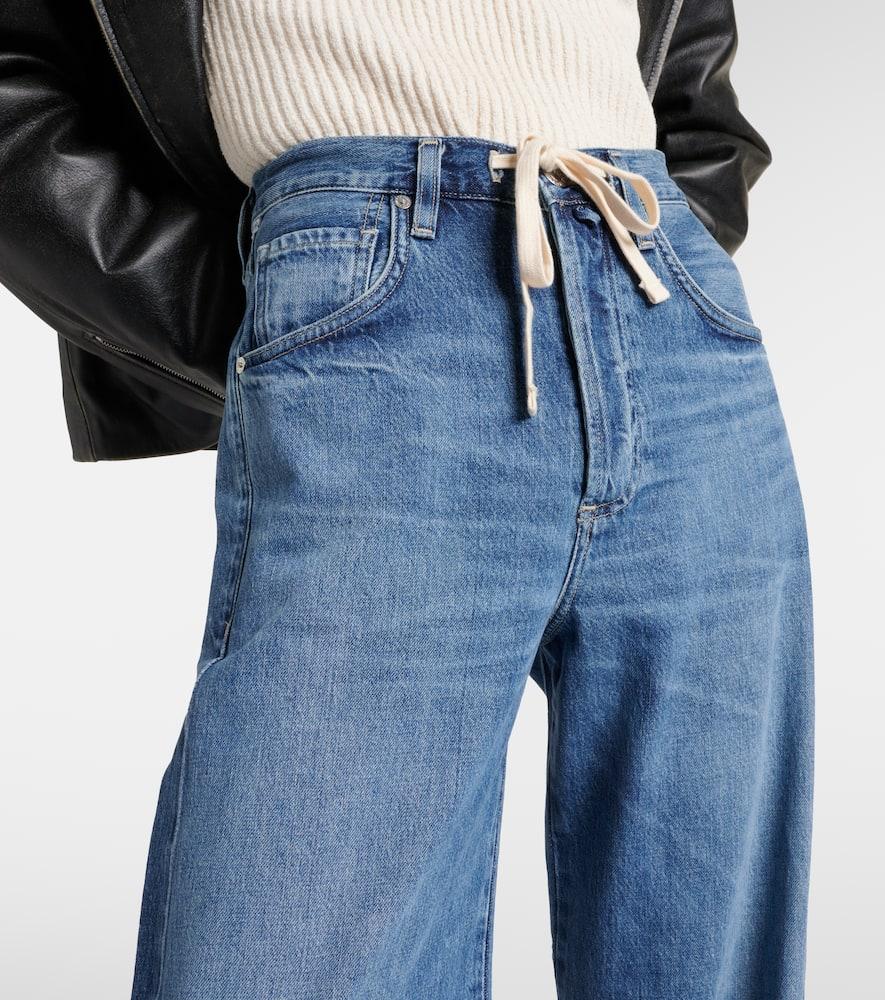 Brynn high-rise wide-leg jeans